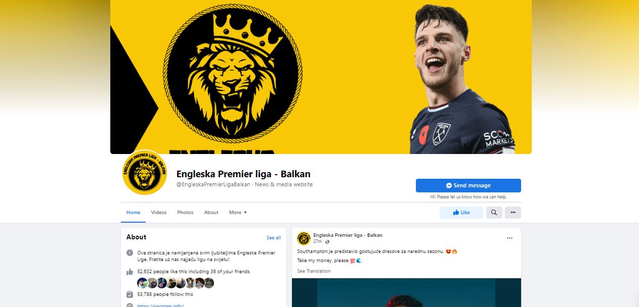 BMG acquires sports facebook page